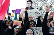 تصاویر/ اجتماع بزرگ مردمی عفاف و حجاب در میدان امام حسین(ع) تهران