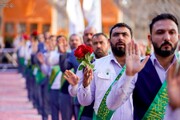 تصاویر/ حرم امام علی علیہ السلام میں جشن مباہلہ کا انعقاد