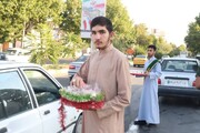تصاویر/ برگزاری ایستگاه صلواتی توسط طلاب ارومیه در عید مباهله