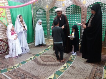 تصاویر/ مراسم هفته عفاف و حجاب و روز مباهله در شهرستان سراب