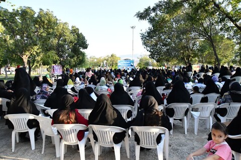 تصاویر/ تجمع حامیان عفاف و حجاب در شهرستان شوط