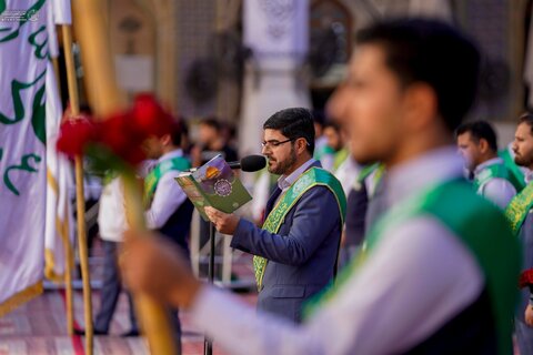 تصاویر/ گرامیداشت روز مباهله در حرم حضرت علی (ع)