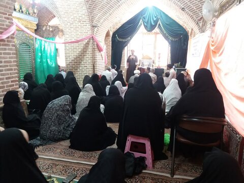 تصاویر/ برگزاری مراسم به مناسبت هفته عفاف و حجاب و روز مباهله در شهرستان سراب