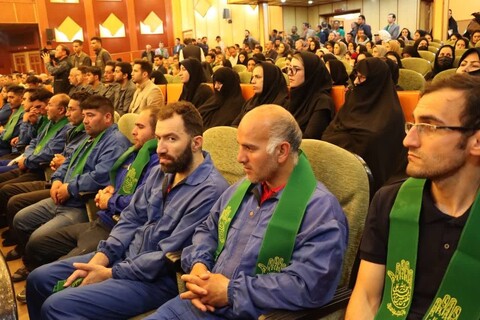تصاویر/ اجلاسیه شهدای جامعه کارگری و کارفرمایی استان اردبیل