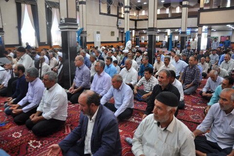 تصاویر/ اقامه نماز جمعه چهاربرج