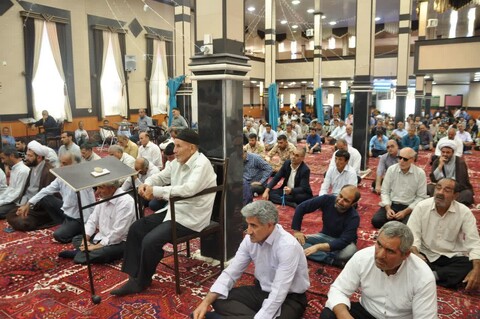 تصاویر/ اقامه نماز جمعه چهاربرج