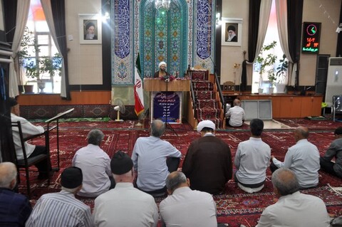 تصاویر/ اقامه نماز جمعه چهاربرج