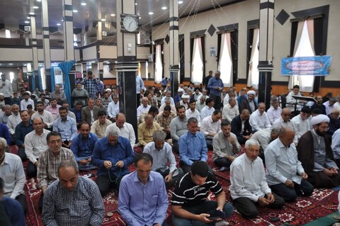 تصاویر/ اقامه نماز جمعه چهاربرج