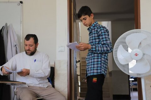 تصاویر/حضور حجت الاسلام والمسلمین رنجبر و اساتید حوزوی در دوره طرح میثاق طلبگی طلاب جدیدالورود کردستان