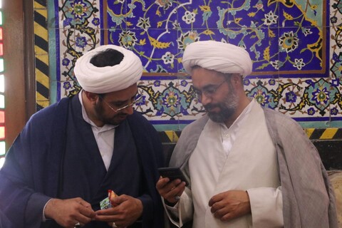 تصاویر/ برگزاری آزمون ورودی حوزه های علمیه در مسجد حظیره یزد