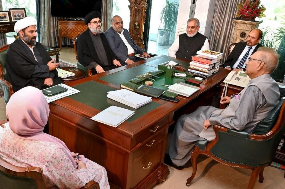 ایم ڈبلیو ایم پاکستان کے اعلیٰ سطحی وفد کی صدر مملکت عارف علوی سے ملاقات