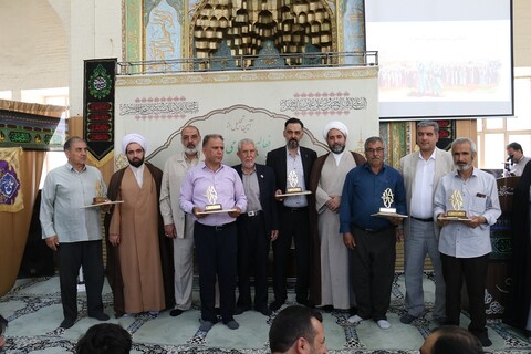 تصاویر/ مراسم تجلیل از فعالین غدیر و میانداران برگزیده هیئات آذربایجان غربی