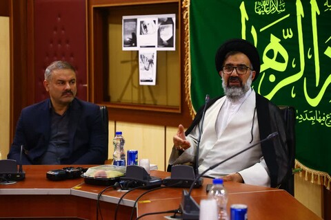 تصاویر/ نشست خبری امام جمعه فردیس با مدیران مسئول نشریات و خبرگزاری ها