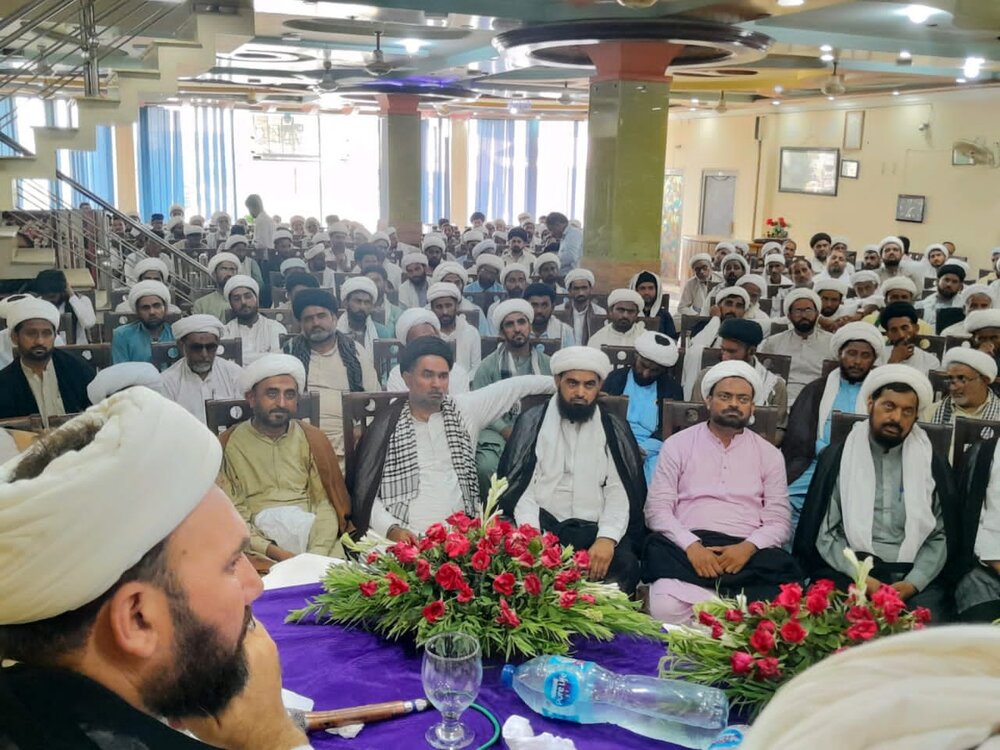 نظریہِ امامت و ولایت کا اسلام کے تحفظ کیلئے غدیر میں اعلان ہوا، جبکہ اسلام کی بقاء کیلئے عاشورا برپا ہوا، مقررین