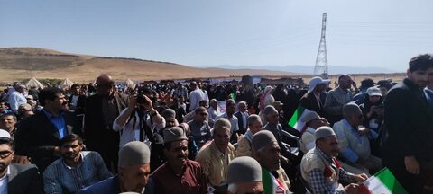 گزارش تصویری از استقبال عشایر استان کهگیلویه و بویراحمد از رئیس جمهور