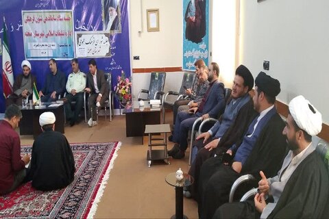 تصاویر/ جلسه هماهنگی هیئات های مذهبی و شورای فرهنگی شهرستان صحنه