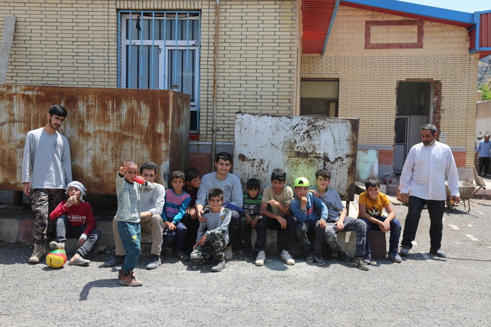 فعالیتهای عمرانی و فرهنگی طلاب جهادی در شهرستان ورزقان