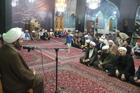 تصاویر / گردهمایی طلاب سفیران هدایت قزوین با حضور مدیر حوزه علمیه استان قزوین