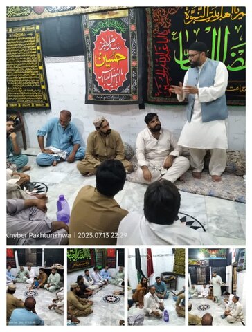 پشاور میں علاقہ ہشتنگری کے امام بارگاہوں کے متولیوں کا نمائندہ اجلاس