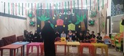 تصاویر/ محفل عزاداری کودکان در مصلای مهرشهر