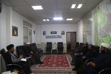 راه های توسعه همکاری حوزه علمیه و صداوسیمای خوزستان بررسی شد