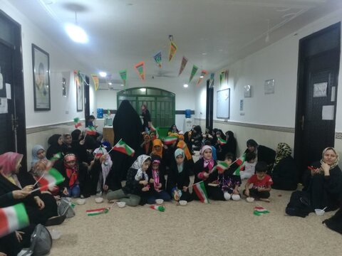 اجتماع دختران زینبی در مدرسه علمیه خواهران دیلم