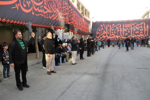 تصاویر/ مراسم اعلان عزای امام حسین در ارومیه