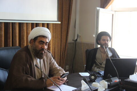 تصاویر / جلسه مشترک مدیران ومعاونین حوزه علمیه قزوین با مدیر حوزه علمیه استان