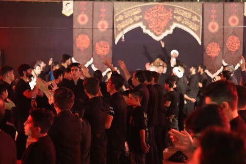 تصاویر/ اولین شب عزاداری ماه محرم در میاندوآب
