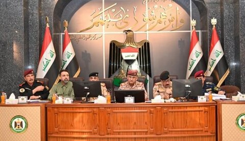 عراقی سیکوریٹی فورسز کا اجلاس