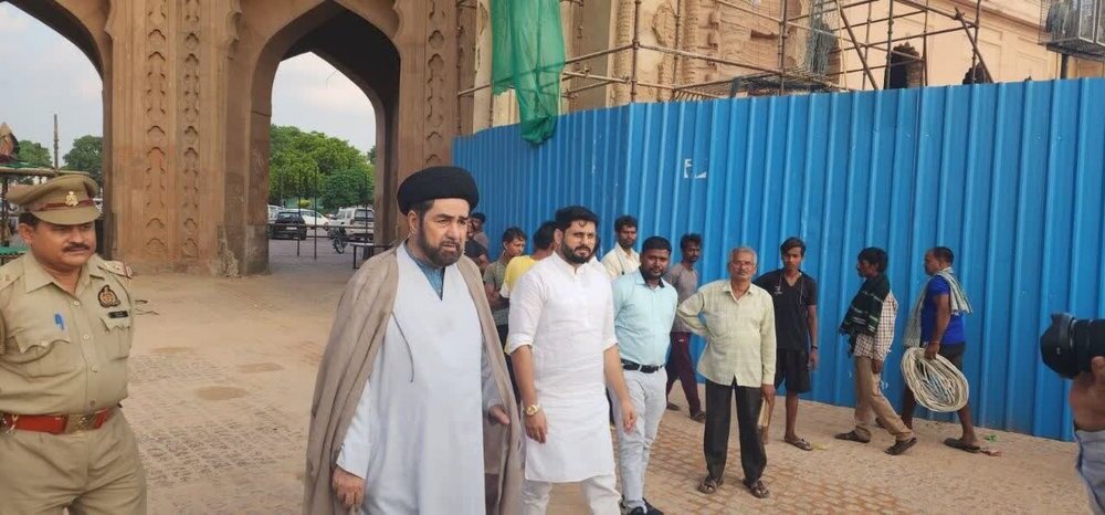 मुहर्रम जुलूस के लिए खोला गया रोमी द्वार; मौलाना क्लब जावद द्वारा समीक्षा की गई