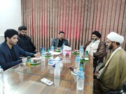 ڈاکٹر سید شفقت حسین شیرازی سے حزب موتلفہ اسلامی کے سیکرٹری خارجہ کی ملاقات