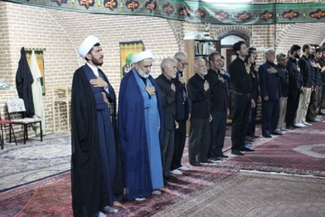 تصاویر/ مراسم عزاداری شب دوم محرم در شهرستان تکاب