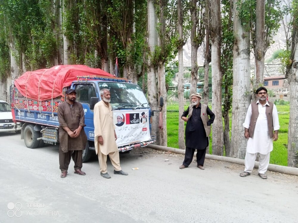 قائد ملت جعفریہ پاکستان کے حکم پر متاثرین سیلاب بلتستان کے لیے امدادی سامان کی فراہمی