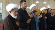 تصاویر | مراسم عزاداری در مصلای وحدت هادیشهر