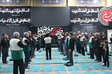 تصاویر/ دومین روز عزاداری هیات خادمیاران رضوی شهرستان ارومیه