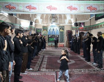 تصاویر / مراسم سومین شب از عزاداری محرم در شهرستان تکاب