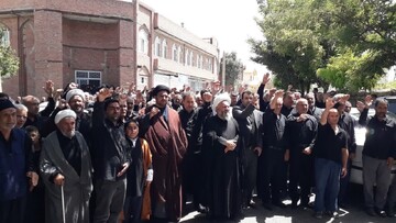 تصاویر/ راهپیمایی مردم نقده در محکومیت اهانت به قرآن کریم