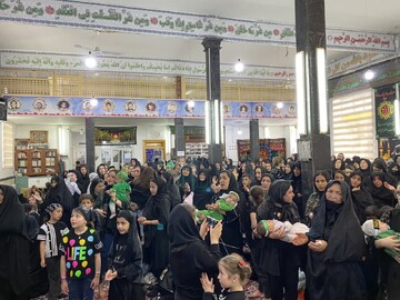 تصاویر/ همایش شیرخوارگان حسینی در شهرستان سرعین