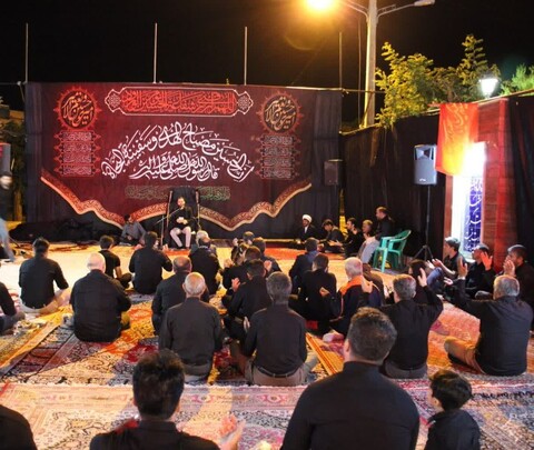 تصاویر / مراسم سومین شب از عزاداری محرم در شهرستان تکاب