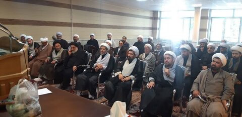 تصاویر/ برگزاری همایش جهاد تبیین بسیج طلاب و روحانیون شهرستان بستان آباد