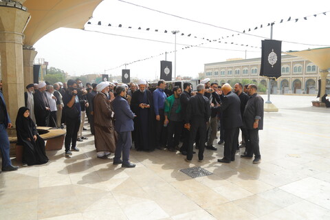 تصاویر / مراسم تشییع پیکر همسر آیت الله اراکی