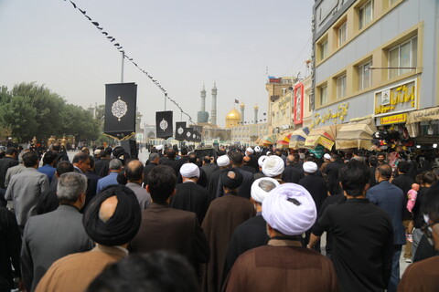 تصاویر / مراسم تشییع پیکر همسر آیت الله اراکی