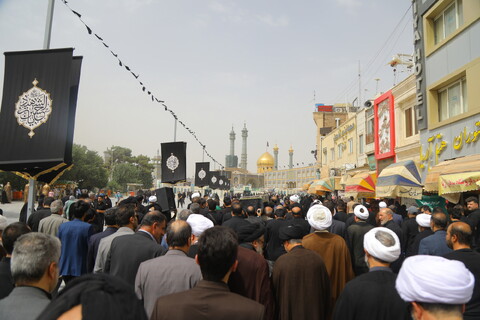 تصاویر / مراسم تشییع پیکر همسر آیت الله اراکی