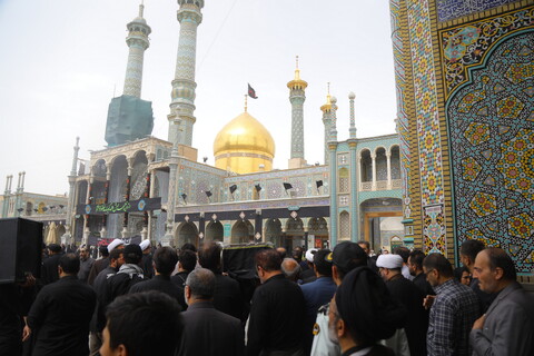 تصاویر / مراسم تشییع پیکر همسر آیت الله اراکی