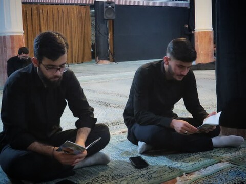 مراسم عزاداری محرم الحرام در مدرسه علمیه امام خمینی (ره) خوی