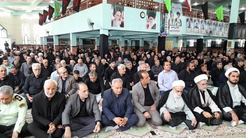 تصاویر/ اقامه نماز جمعه پارس آباد