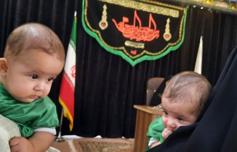 تصاویر/ مراسم شیرخوارگان حسینی در مدرسه علمیه الزهرا (س) ارومیه