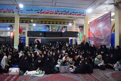 تصاویر/ همایش شیرخوارگان حسینی در شهرستان بیجار