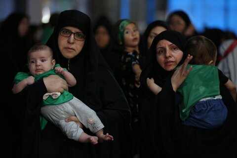 تصاویر/ همایش شیرخوارگان حسینی در مصلی پردیسان